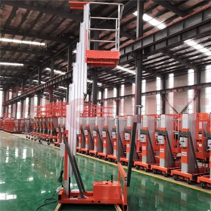 Aerial Work Platform Electric Ladder Lift