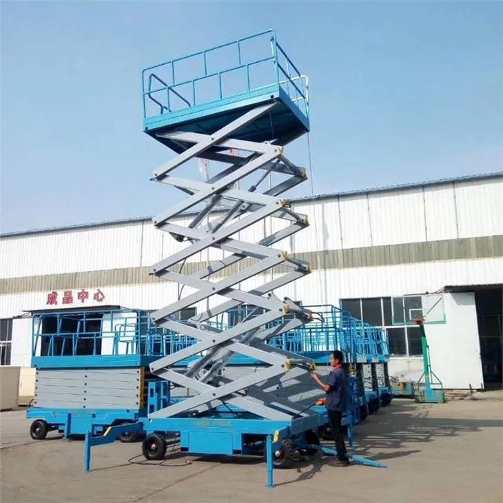 Electric Hydraulic Scissors Lift Platform Scissor Lift Factory Custom