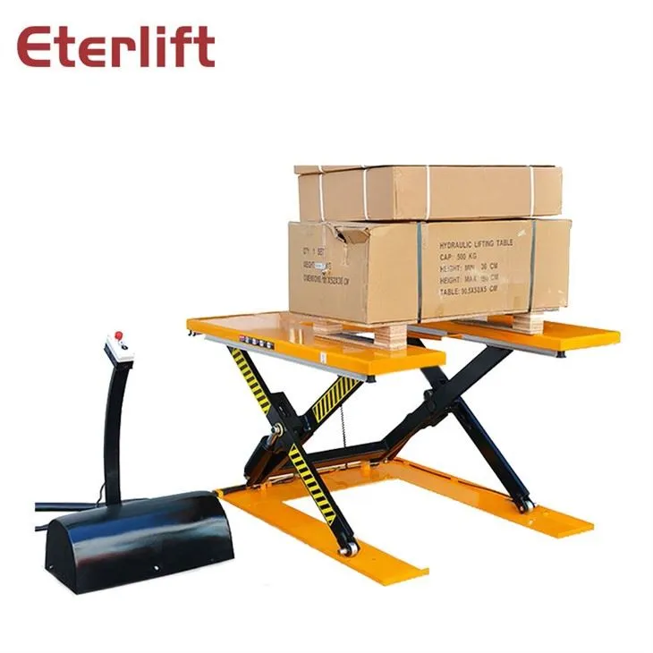 جداول بالابر قیچی برقی هیدرولیک ثابت