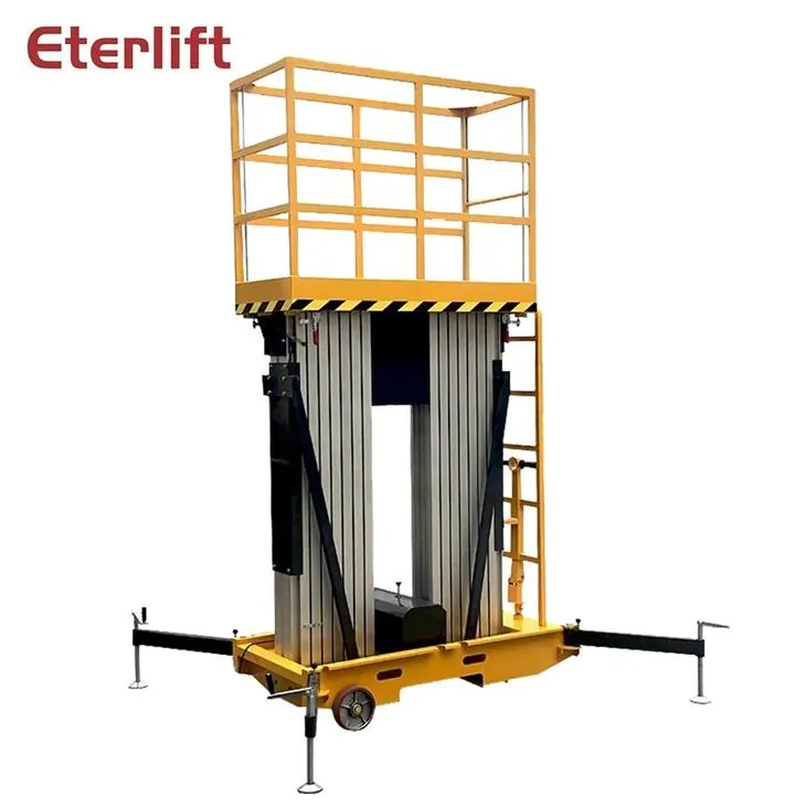 پلت فرم بلند کردن آلومینیوم الکتریکی