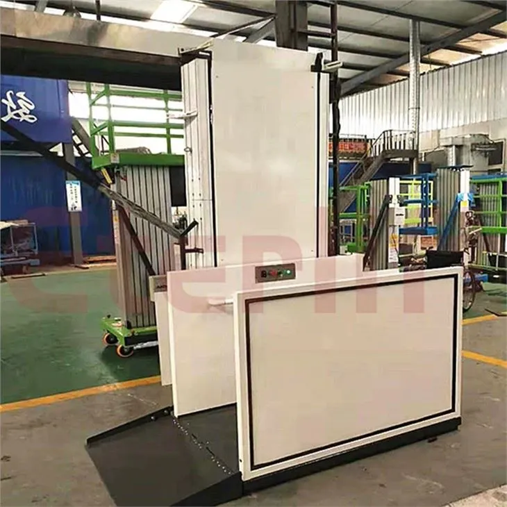 مسکونی عمودی بالابر پلت فرم