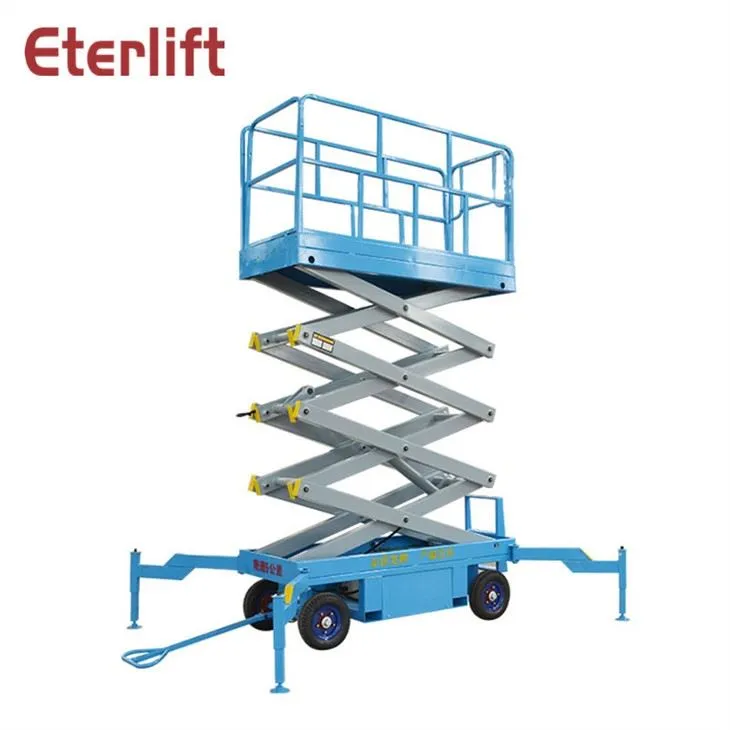 پلت فرم بالابر قیچی هیدرولیک نیمه برقی