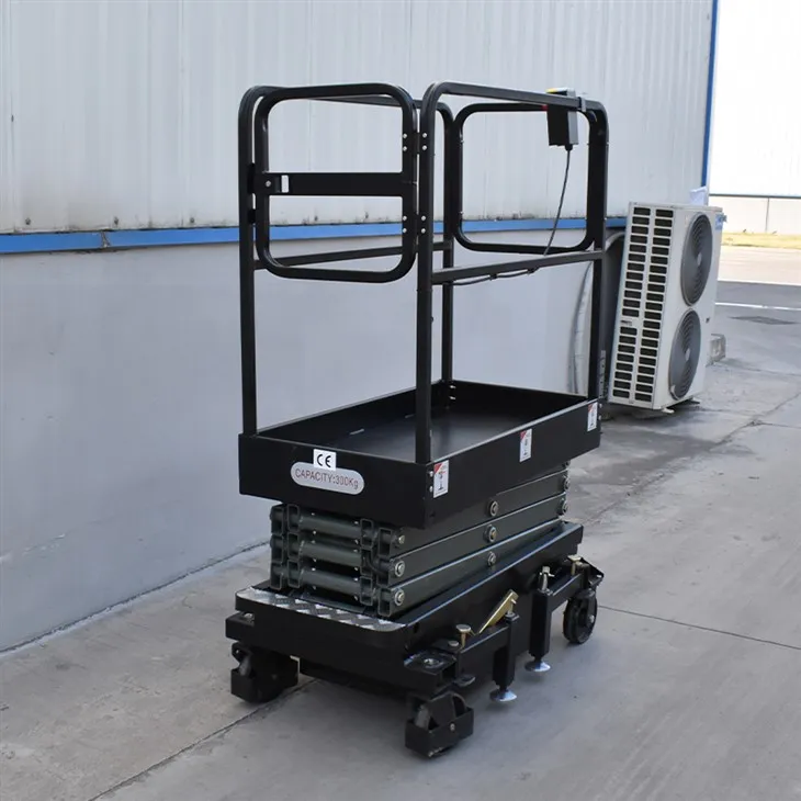 بالابر قیچی برقی باریک