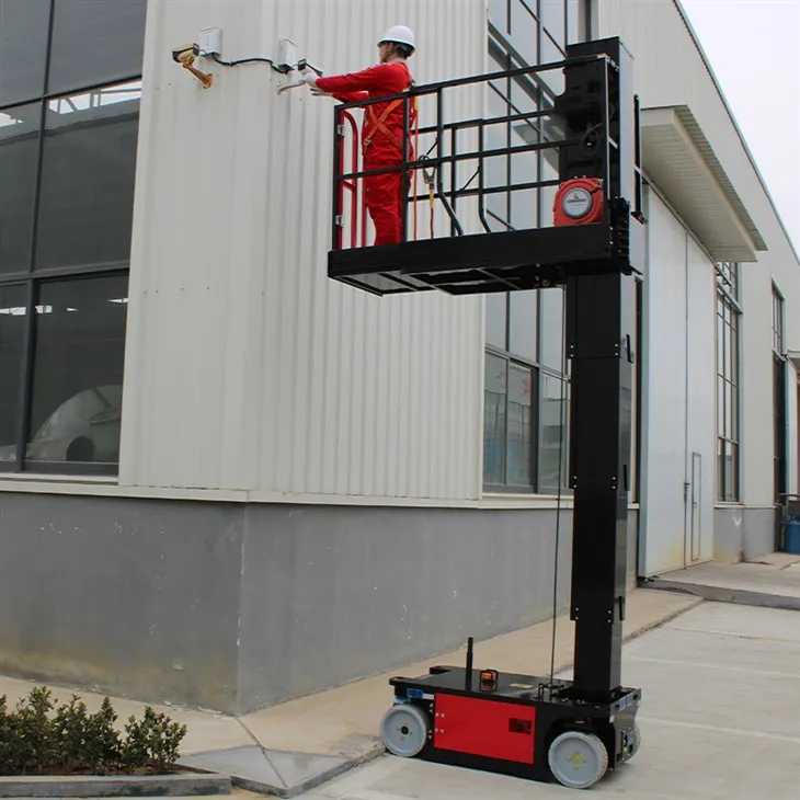 8 متری خود{1}}بالابر دکل عمودی