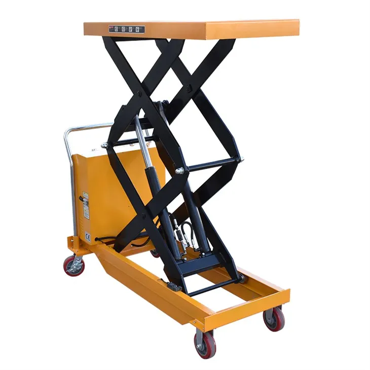 سبد آسانسور قیچی باتری