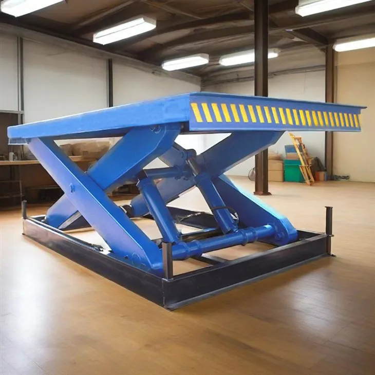 میزهای آسانسور قیچی ثابت