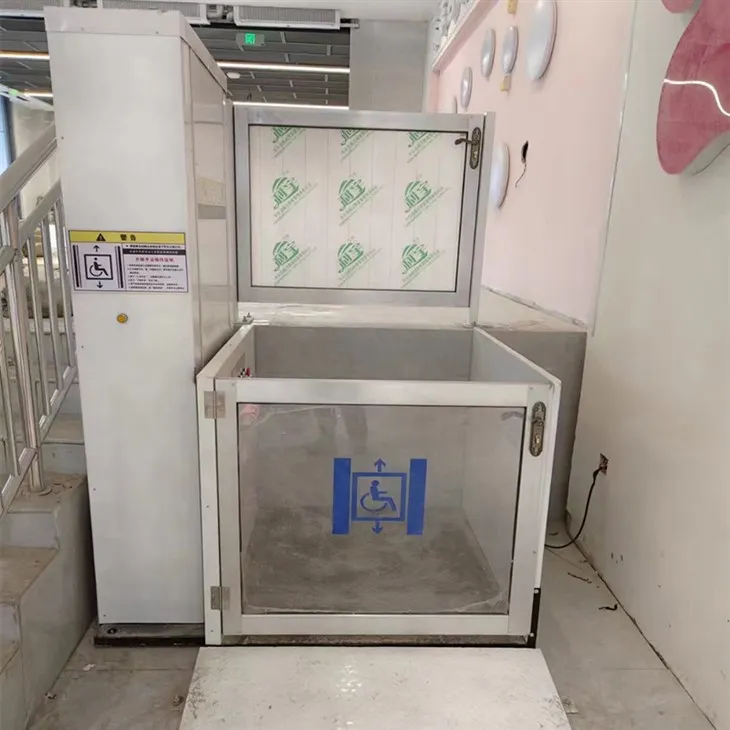 بالابرهای سکوی عمودی برای ویلچر